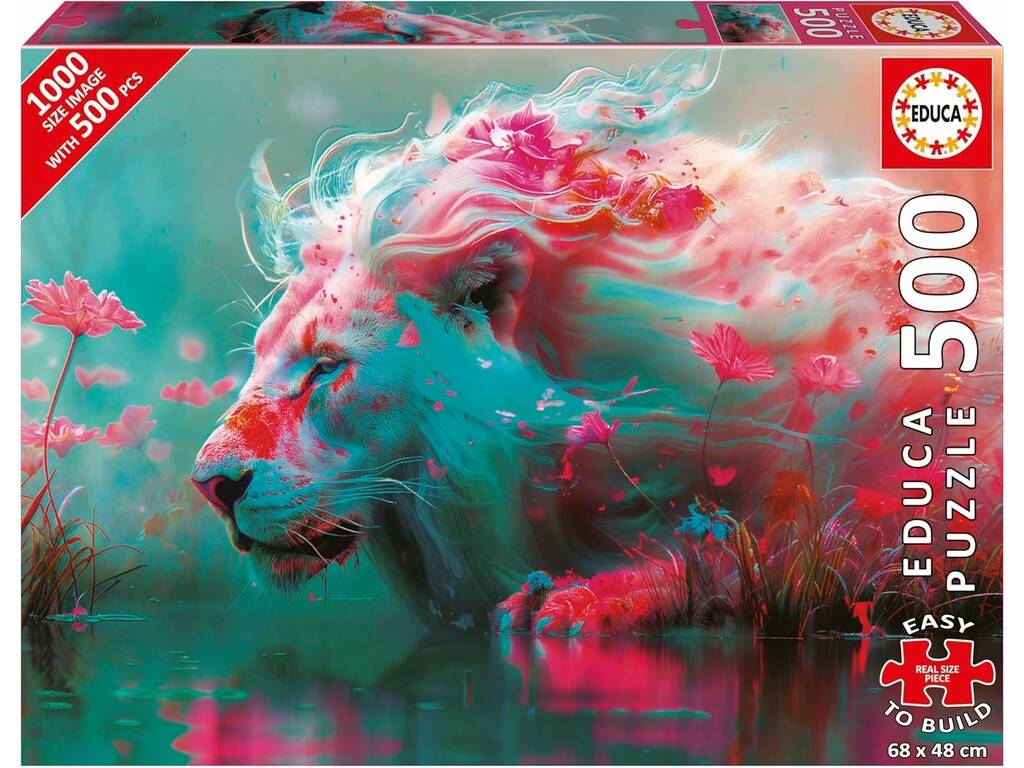 Puzzle 500 Le roi des fleurs