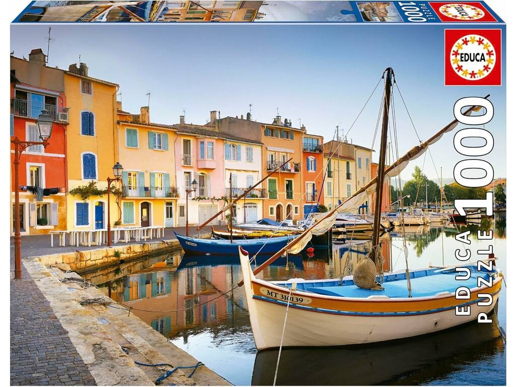Puzzle 1000 Port de Martigues, Provence