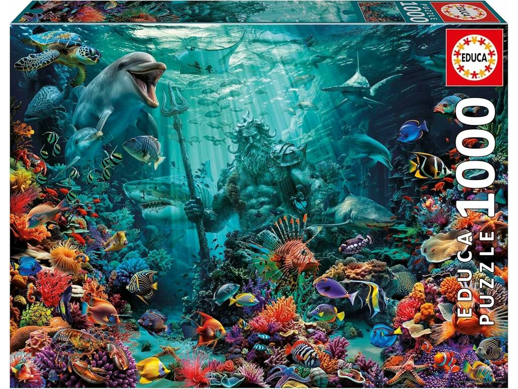 Puzzle 1000 Arrecife de Coral Poseidón