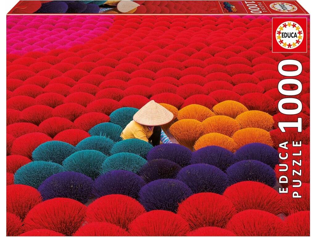 Puzzle 1000 Aldea del Incienso, Vietnam