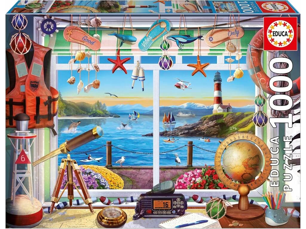 Puzzle 1000 La vie au port