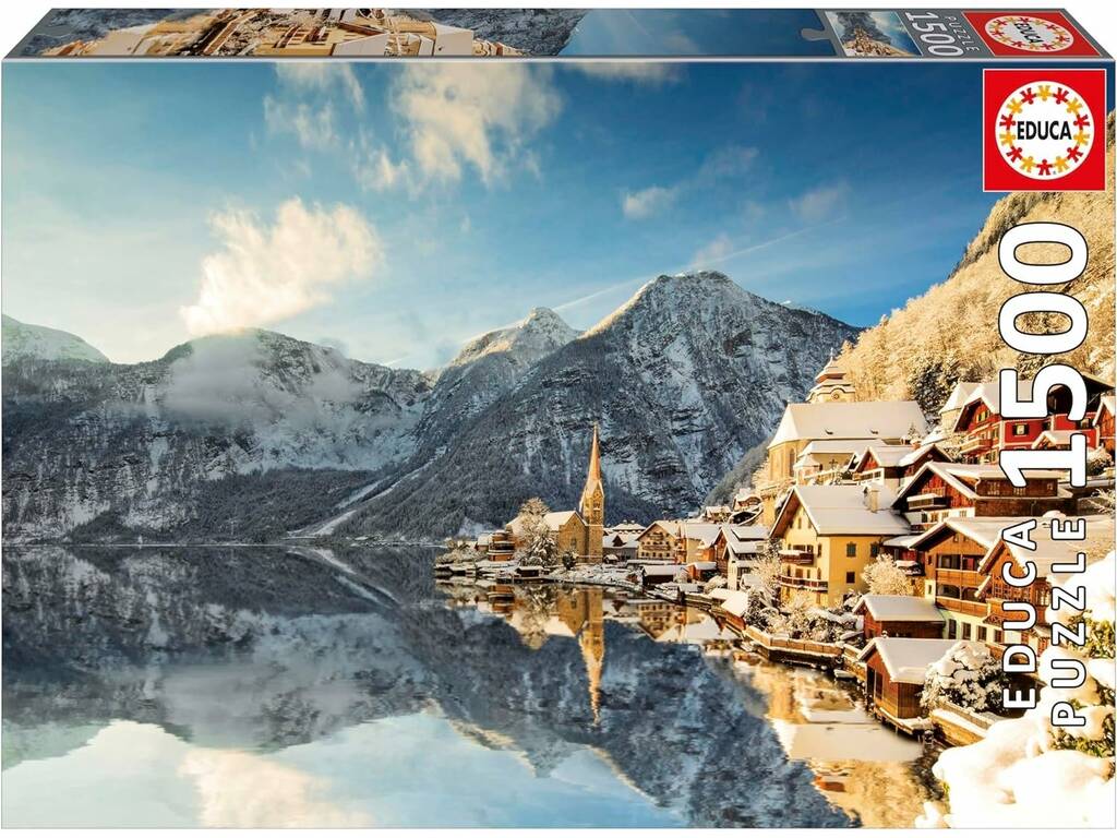 Puzzle 1500 L'hiver à Hallstatt