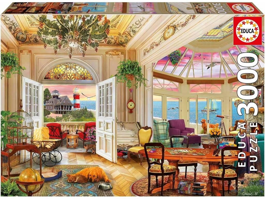Puzzle 3000 La vie sur la côte