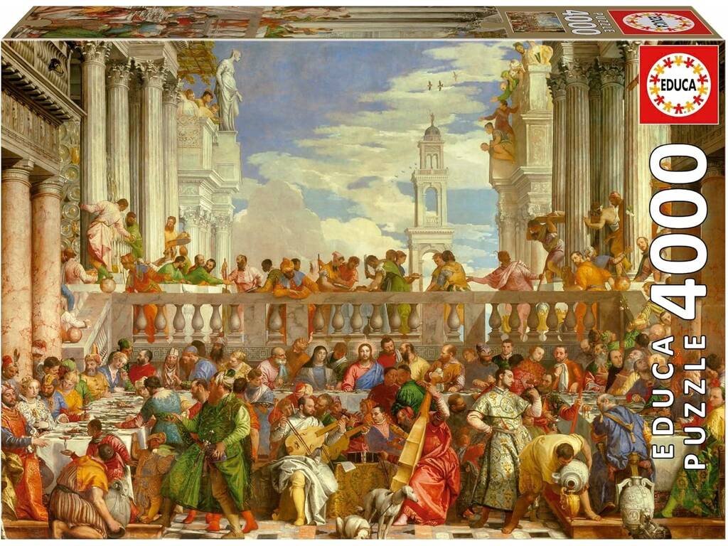 PUzzle 4000 Le mariage à Cana, Paolo Veronese