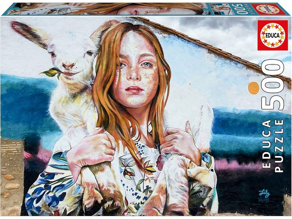 Puzzle 500 Urban Art La Pastora, Lily Brick