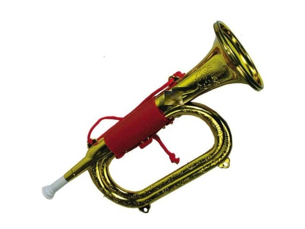 Cornet doré de 22 cm