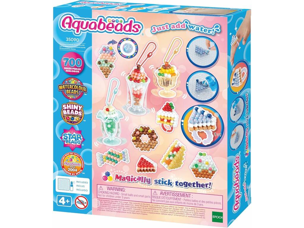 Kit d'accessoires sucrés Aquabeads