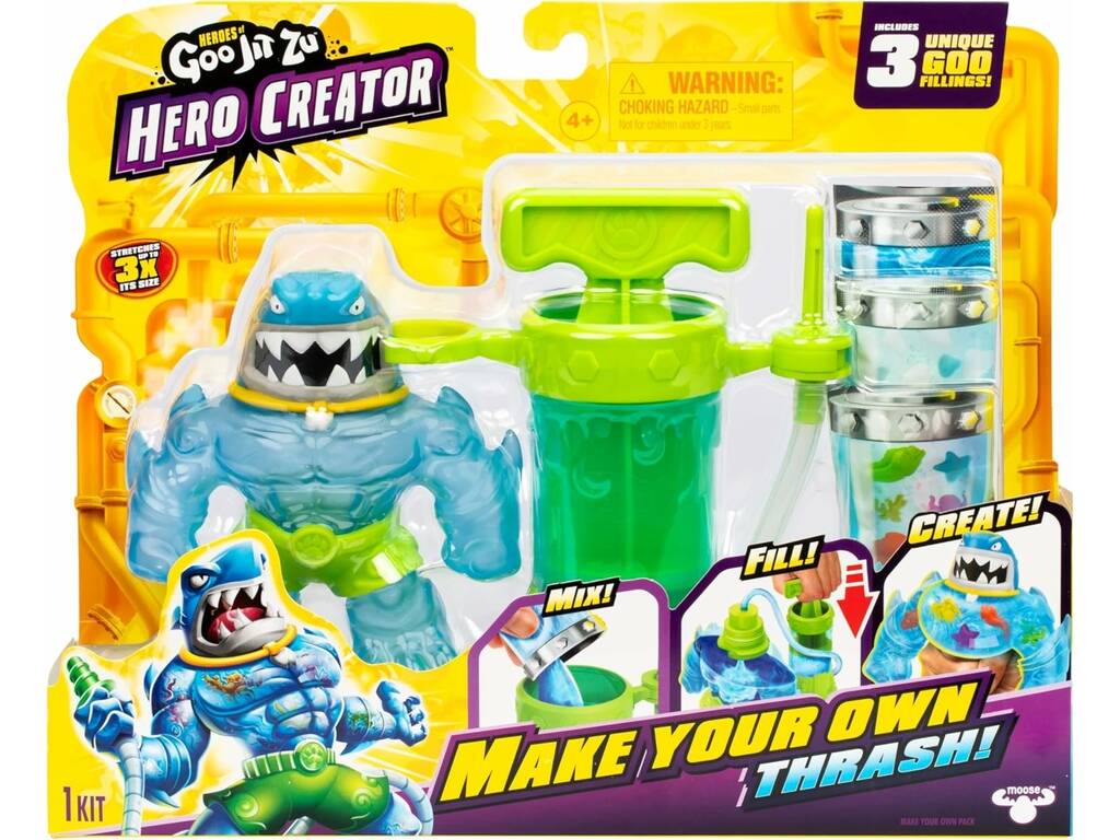 Heroes Of Goo Jit Zu Hero Creator Créez votre propre figurine