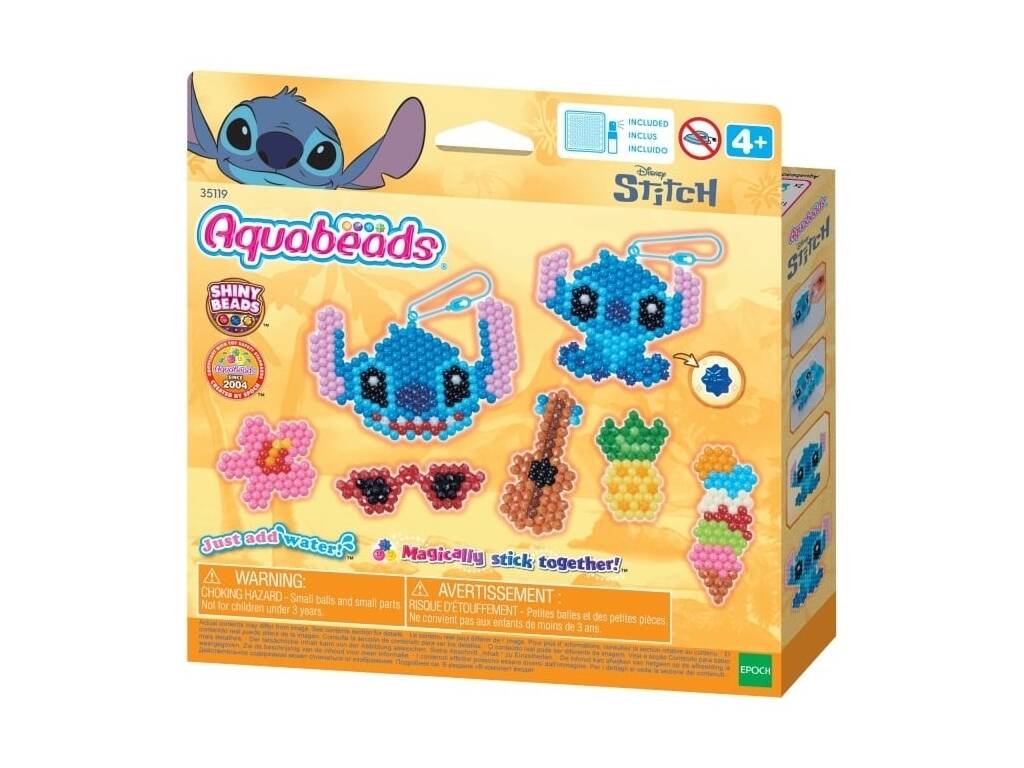 Aquabeads Kit Porte-clés Disney Stitch