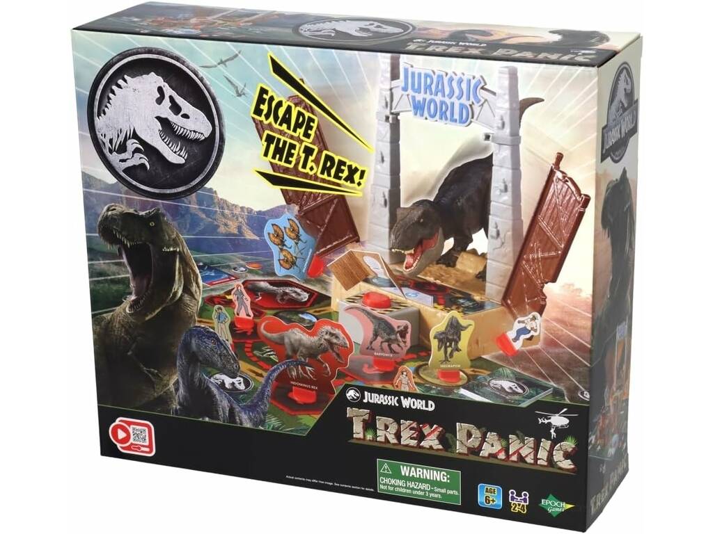 Jeu Jurassic World Panique au T. Rex
