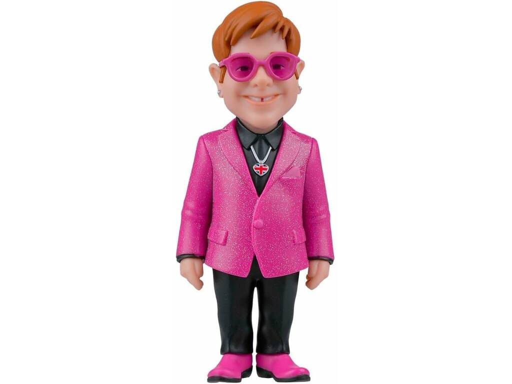 Minix Elton John Figura Elton John con Chaqueta Rosa