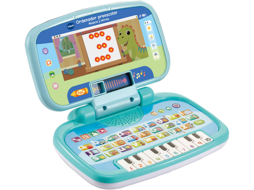 Ordinateur préscolaire Musique et lettres