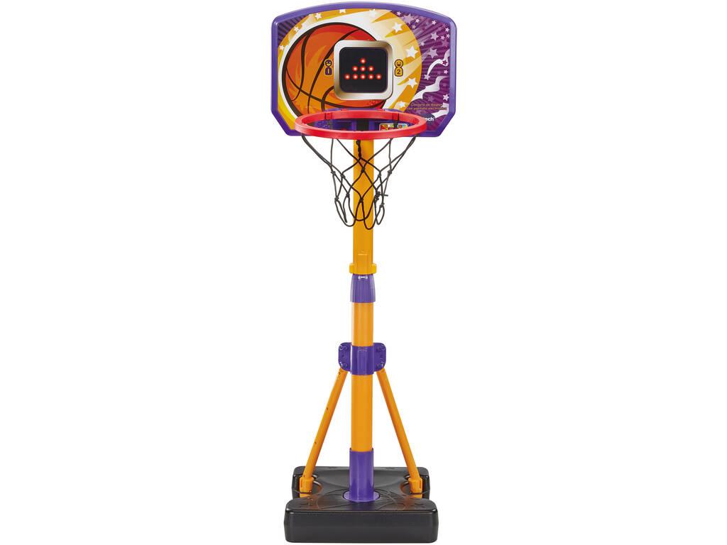 Panier de basket-ball avec affichage électronique