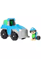 Paw Patrol Figur Rex mit Klassischem Fahrzeug