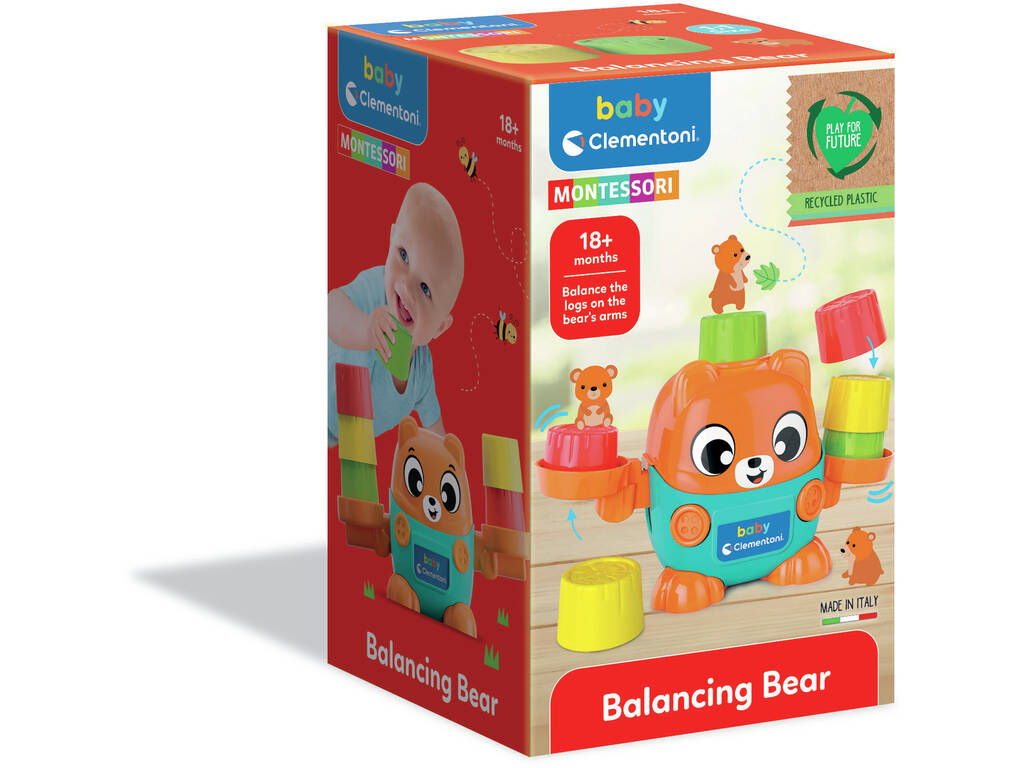 Baby Clementoni Montessori Petit ours Balance