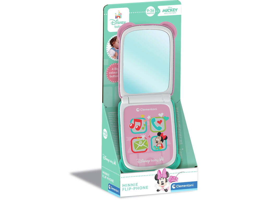 Disney Baby Mickey And Friends Minnie Flip Phone