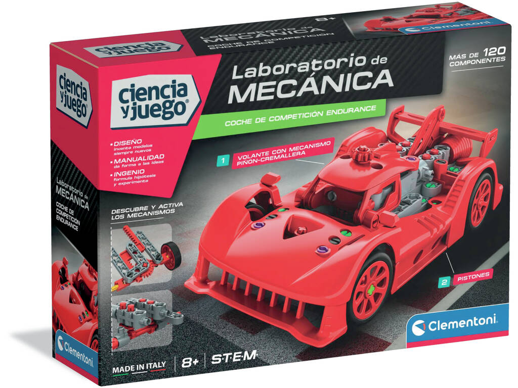 Laboratoire de mécanique automobile pour les courses d'endurance