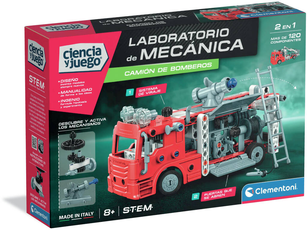 Camion de pompiers mécanique