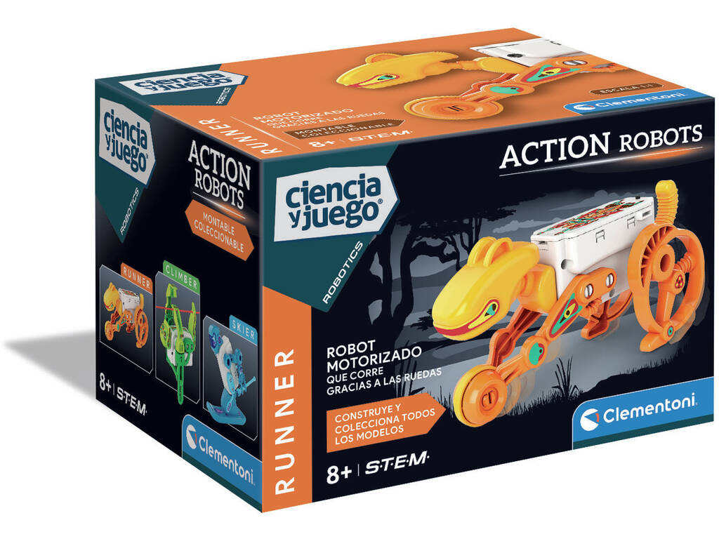 Science et jeu Robot Runner