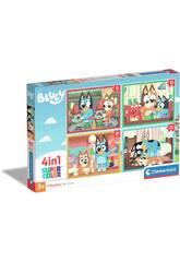 Puzzle Bluey 4 en 1
