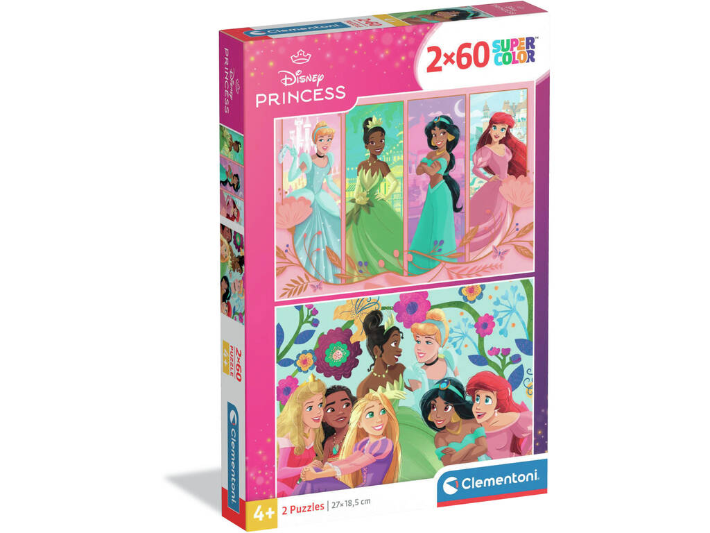 Puzzle 2X60 Disney Princesses