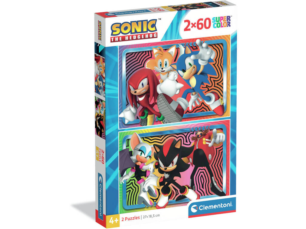 Casse-tête 2x60 Sonic