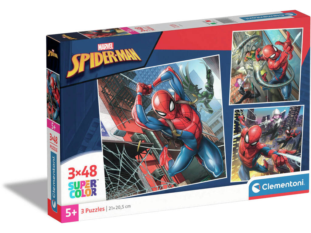 Puzzle 3x48 Marvel Spiderman