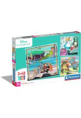 Puzzle Supercolor 3X48 Personnages standard