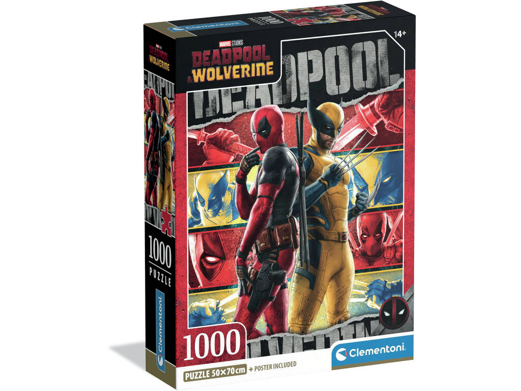 Puzzle Marvel Deadpool & Wolverine 1000