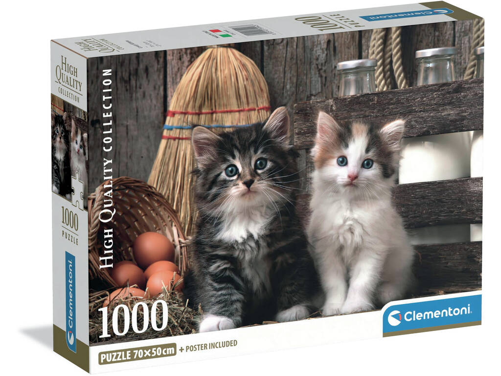 Puzzle 1000 chatons adorables