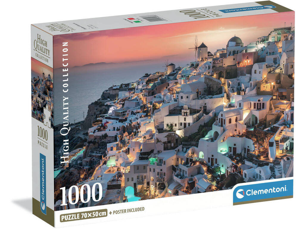 Puzzle 1000 nuances de Santorin