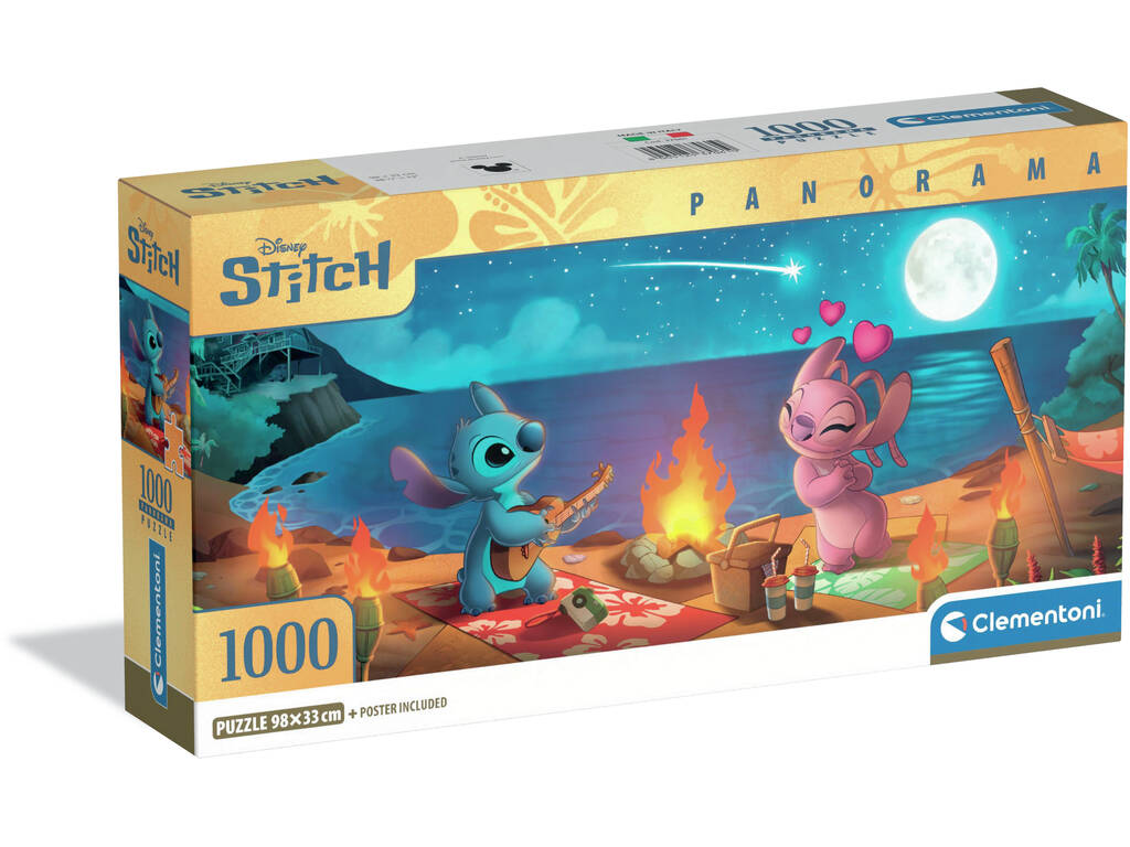 Disney Stitch 1000 Panorama Puzzle