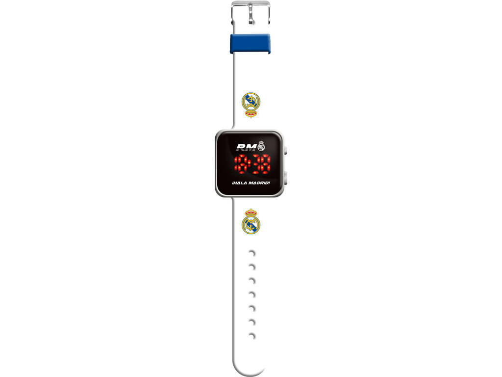 Montre LED Real Madrid blanche