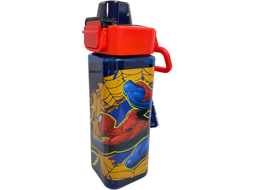 Marvel Spiderman Garrafa Quadrada de 500 ml