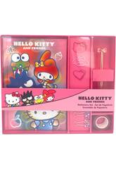 Set de papeterie Hello Kitty et ses amis