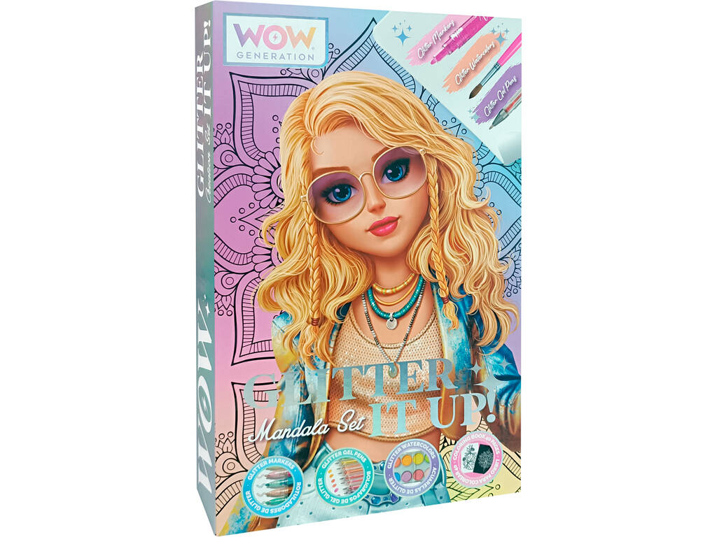 WOW Generation Mandala Set con Colores