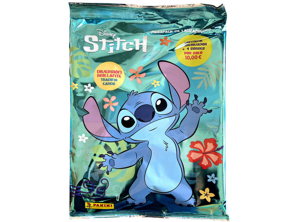Disney Stitch Trading Cards Megapack de Lançamento