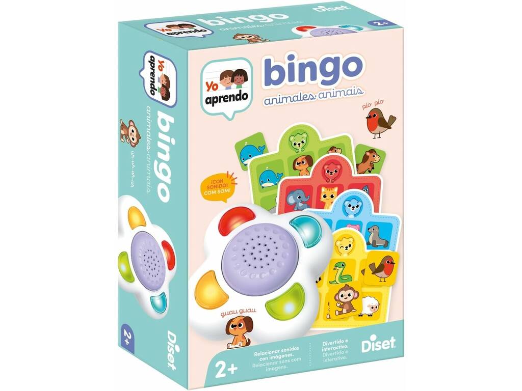 Eu Aprendo Bingo Animais