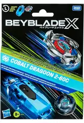 Beyblade X Set Premium Lanciatore con Cobalt Dragoon 2-60C