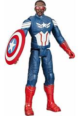 Capitn Amrica Brave New World Figura Titan Hero Series Capitn Amrica