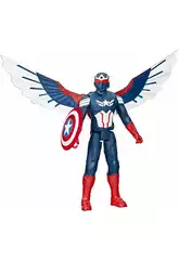 Figurine Captain America Brave New World Titan Hero Series Captain America