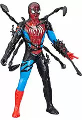 Marvel Spiderman VenomVersus Figura Spiderman Transformação Líquida