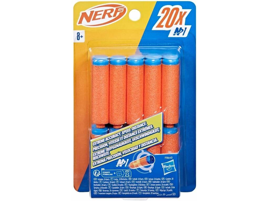 Nerf N Series Pack 20 Dardos de Foam N1
