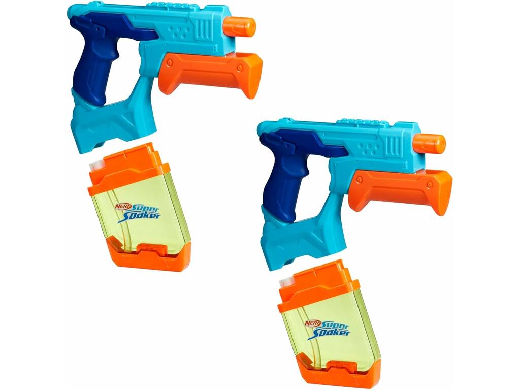 Lanceurs d'eau Nerf Super Soaker Pack 2 Dunk Fill