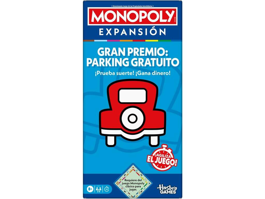 Monopoly Expansión Gran Premio: Parking Gratuito