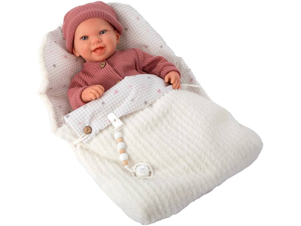 Poupée Reborn Angelica de 45 cm avec couverture