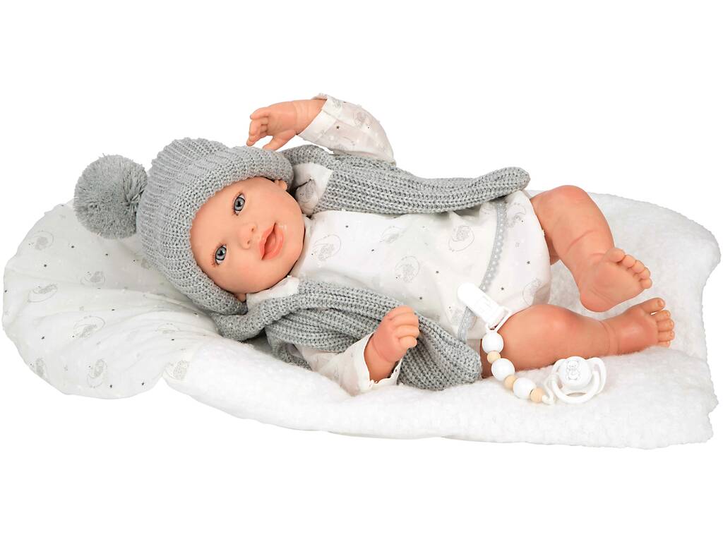 Poupée Reborn Daniela de 45 cm avec coussin
