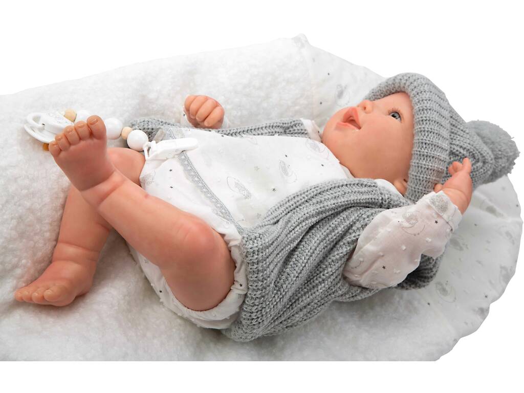 Poupée Reborn Daniela de 45 cm avec coussin