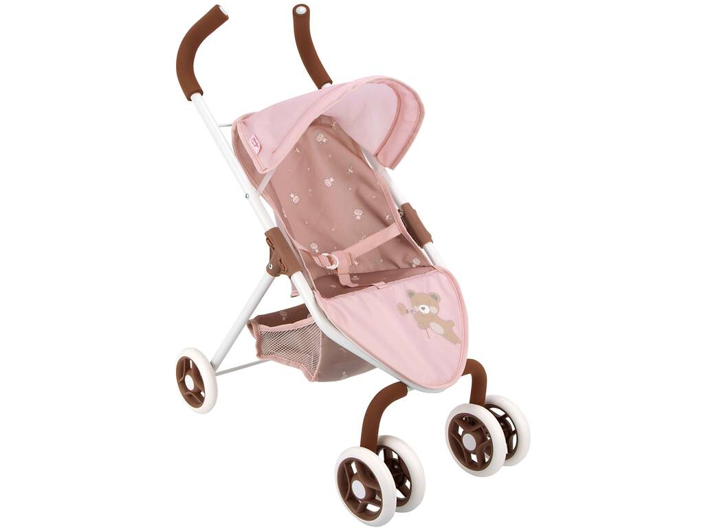 Poussette pour poupées avec capote Bear