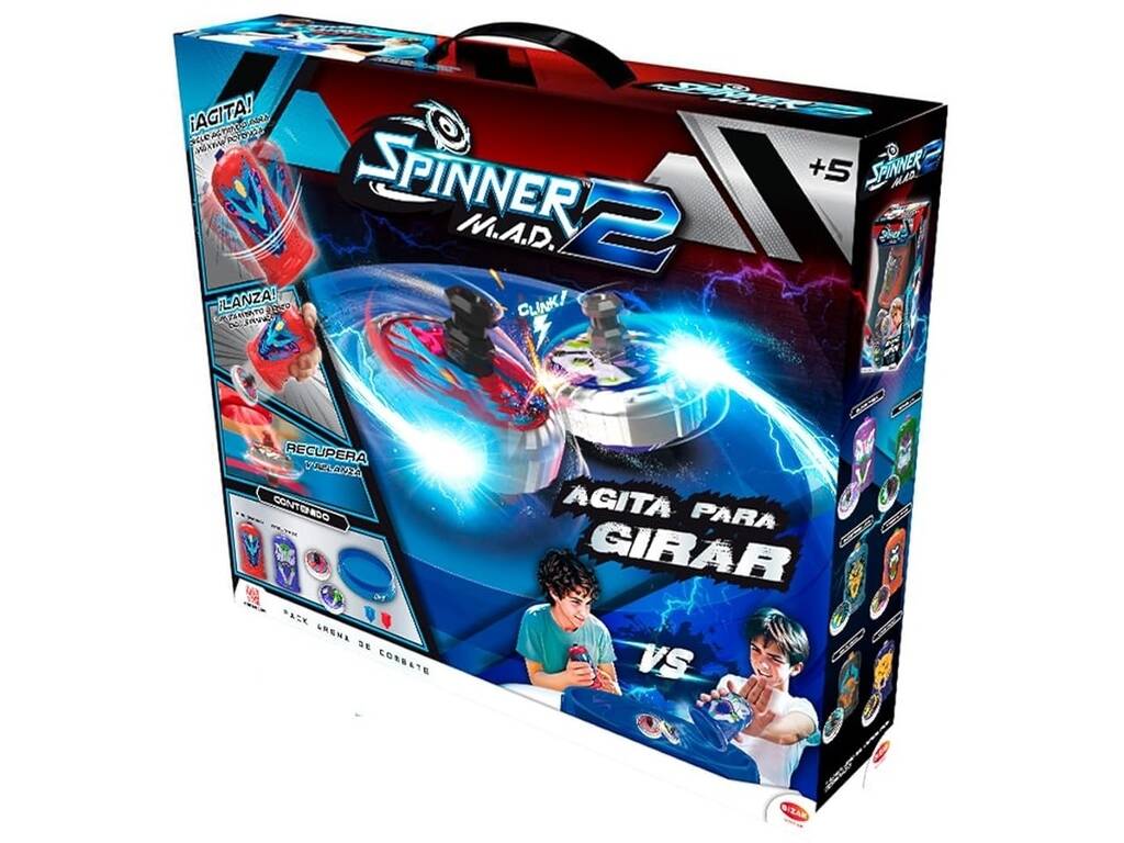 Spinner M.A.D. 2 Pack Arena de Combate